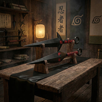 naruto kunai, side view