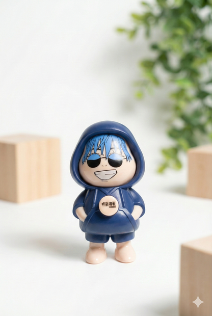 Fun Face Changing Keychain, Gojo Satoru Front View