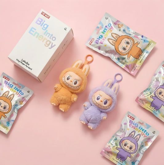 Labubu Blind Box Collectible Figurine, With Box Front View