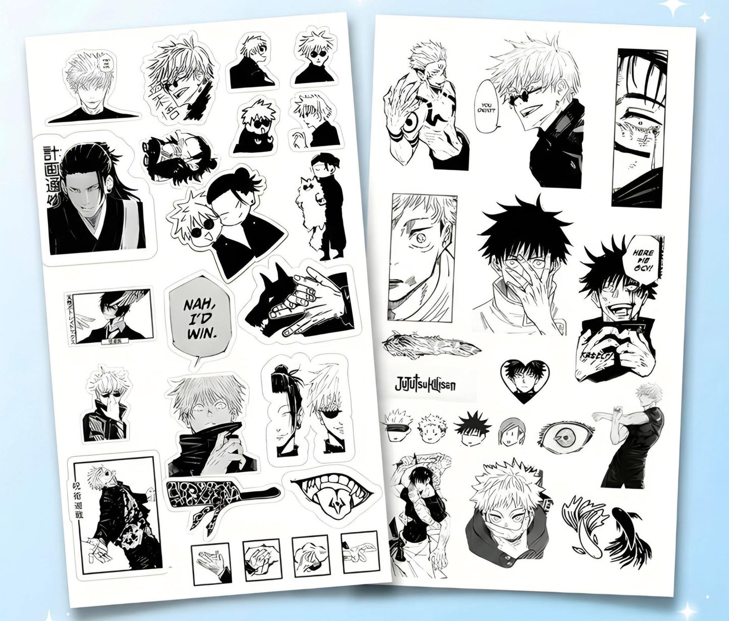 Premium Sticker, Page 9 & 10